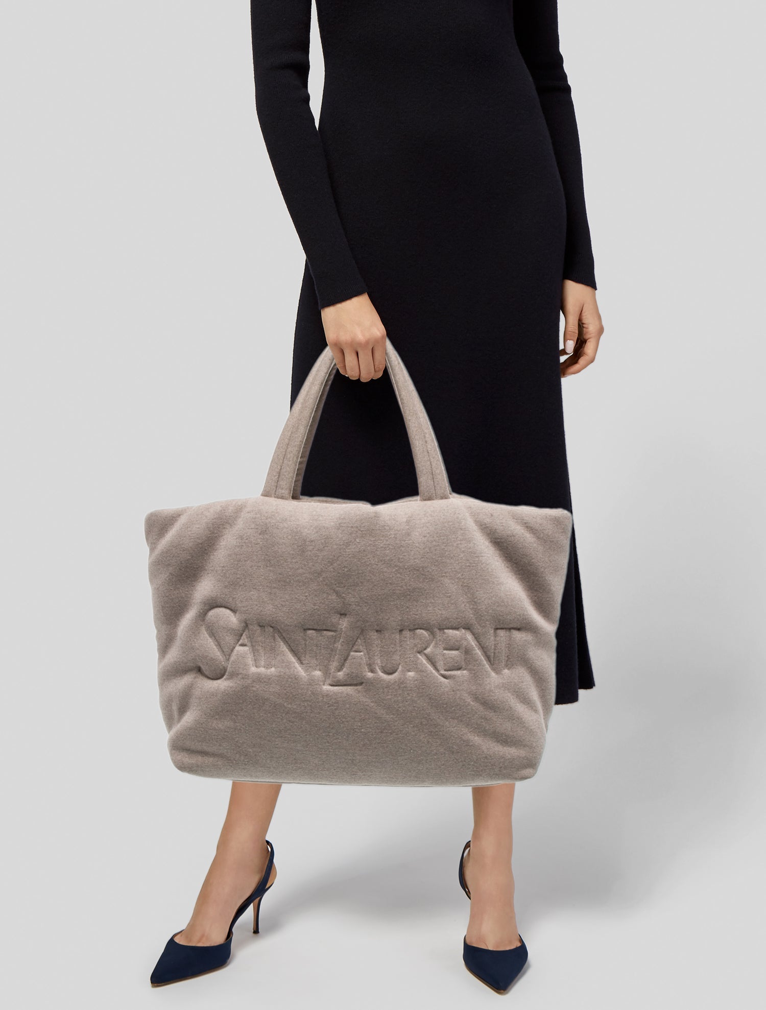 Saint Laurent Canvas Tote 2024